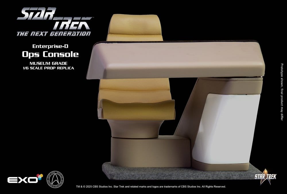 Star Trek: The Next Generation Replik 1/6 Enterprise-D Bridge Consoles Set - Preorder - ETA: 28.12.2026