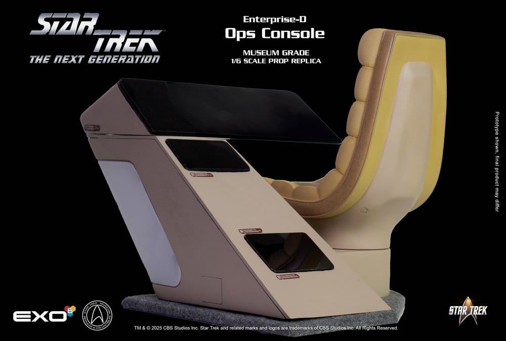 Star Trek: The Next Generation Replik 1/6 Enterprise-D Bridge Consoles Set - Preorder - ETA: 28.12.2026