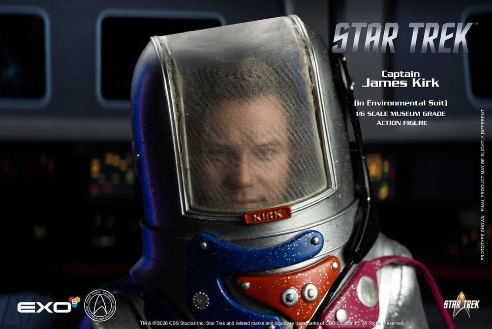 Star Trek: Die Original-Serie Actionfigur 1/6 Captain James T. Kirk (in Environmental Suit) 29 cm - Preorder - ETA: 25.02.2027