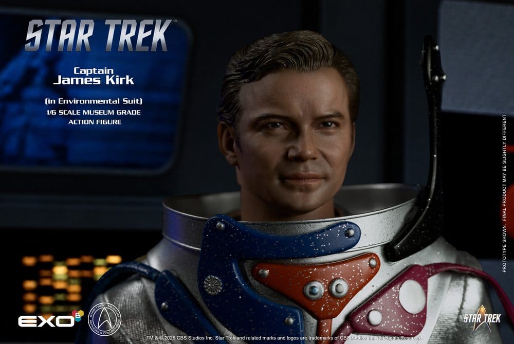Star Trek: Die Original-Serie Actionfigur 1/6 Captain James T. Kirk (in Environmental Suit) 29 cm - Preorder - ETA: 25.02.2027