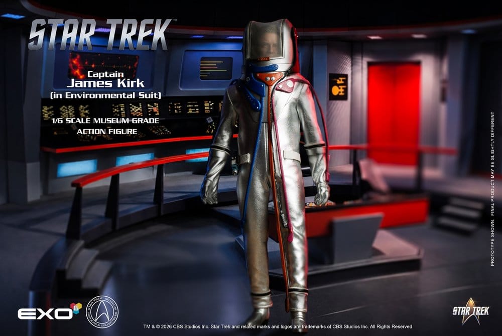 Star Trek: Die Original-Serie Actionfigur 1/6 Captain James T. Kirk (in Environmental Suit) 29 cm - Preorder - ETA: 25.02.2027