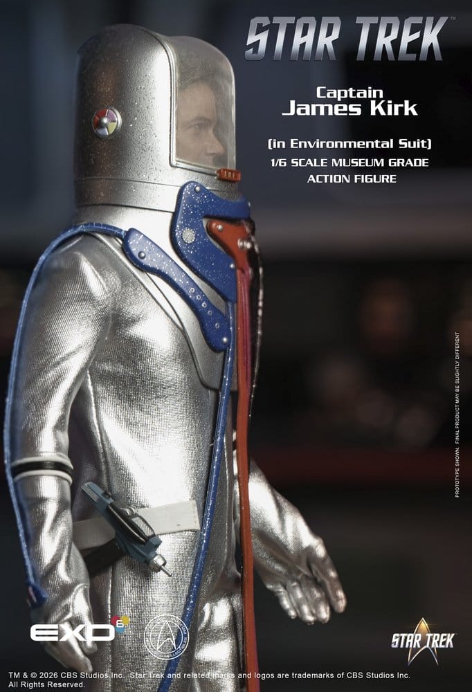 Star Trek: Die Original-Serie Actionfigur 1/6 Captain James T. Kirk (in Environmental Suit) 29 cm - Preorder - ETA: 25.02.2027