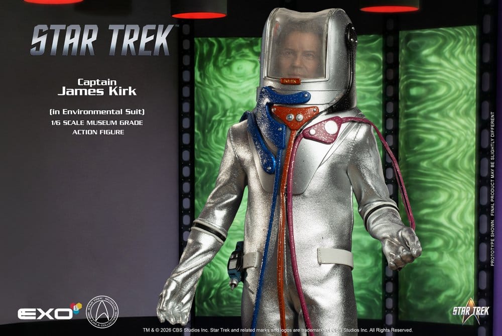 Star Trek: Die Original-Serie Actionfigur 1/6 Captain James T. Kirk (in Environmental Suit) 29 cm - Preorder - ETA: 25.02.2027