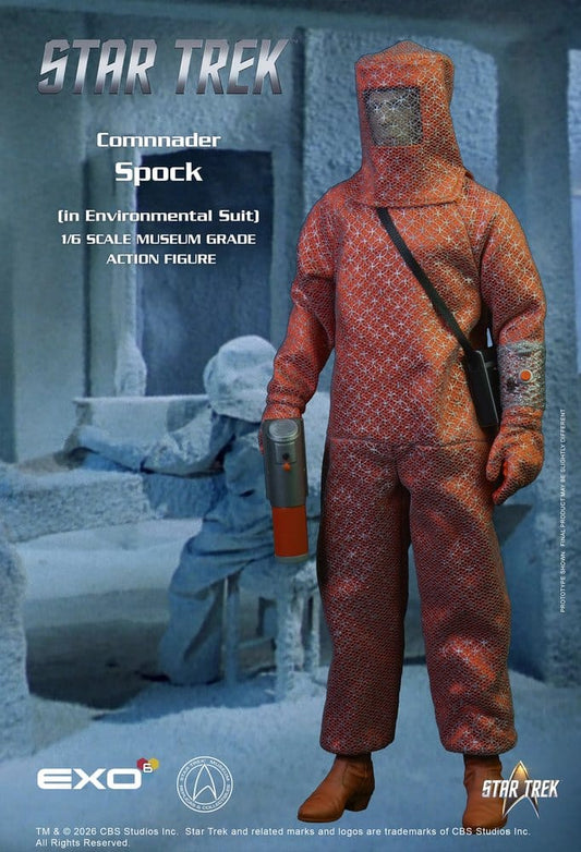 Raumschiff Enterprise Actionfigur 1/6 Spock (im Schutzanzug) 30 cm - Preorder - ETA: 25.05.2027