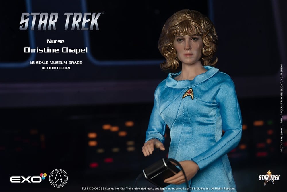 Raumschiff Enterprise Museum Grade Actionfigur 1/6 Nurse Christine Chapel 28 cm - Preorder - ETA: 25.05.2027