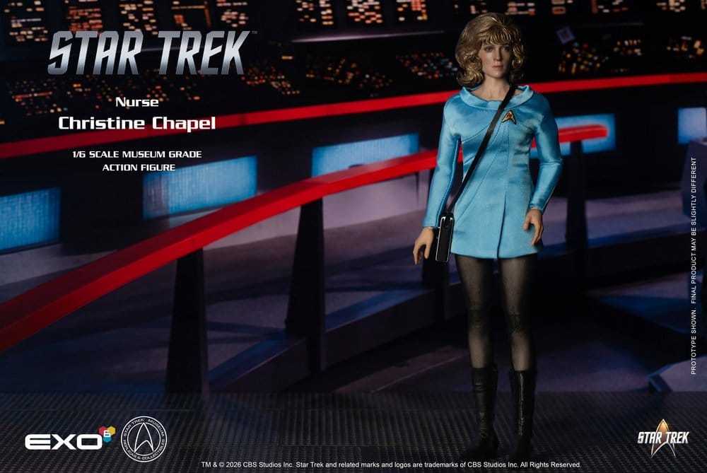 Raumschiff Enterprise Museum Grade Actionfigur 1/6 Nurse Christine Chapel 28 cm - Preorder - ETA: 25.05.2027