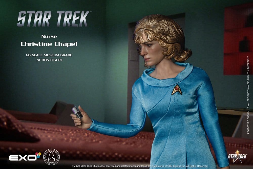 Raumschiff Enterprise Museum Grade Actionfigur 1/6 Nurse Christine Chapel 28 cm - Preorder - ETA: 25.05.2027