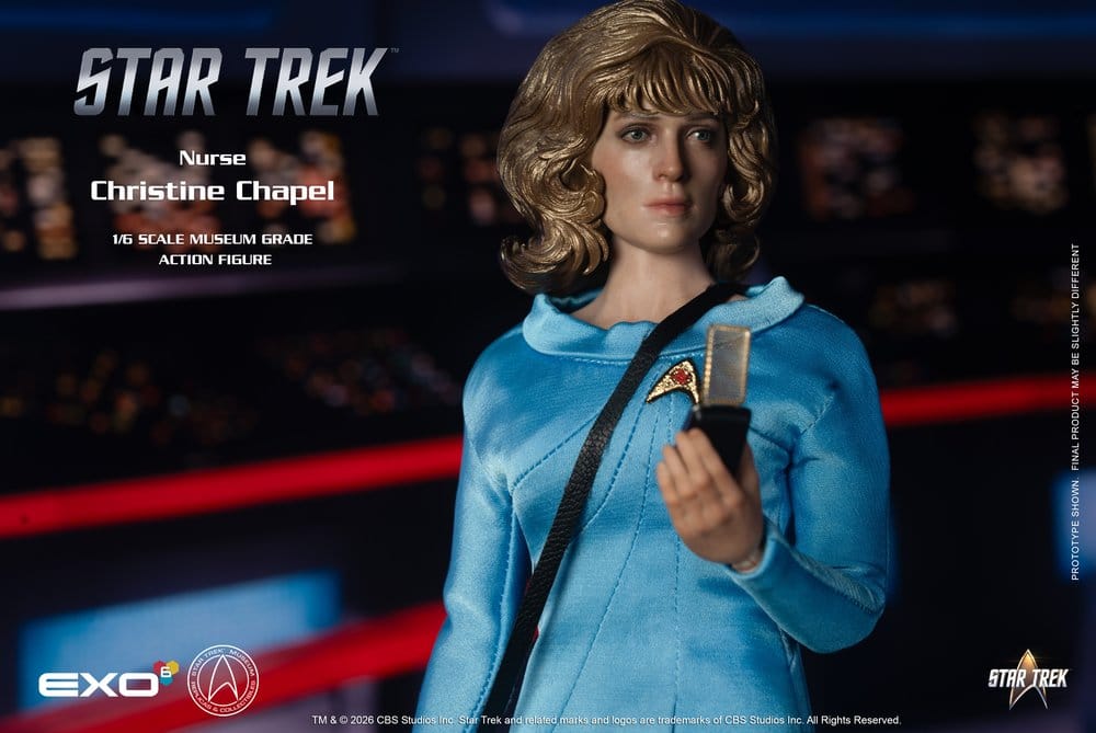 Raumschiff Enterprise Museum Grade Actionfigur 1/6 Nurse Christine Chapel 28 cm - Preorder - ETA: 25.05.2027