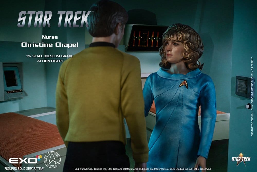 Raumschiff Enterprise Museum Grade Actionfigur 1/6 Nurse Christine Chapel 28 cm - Preorder - ETA: 25.05.2027