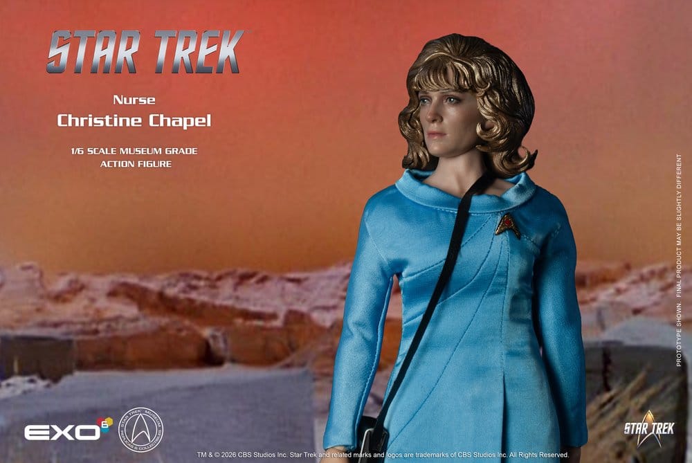 Raumschiff Enterprise Museum Grade Actionfigur 1/6 Nurse Christine Chapel 28 cm - Preorder - ETA: 25.05.2027