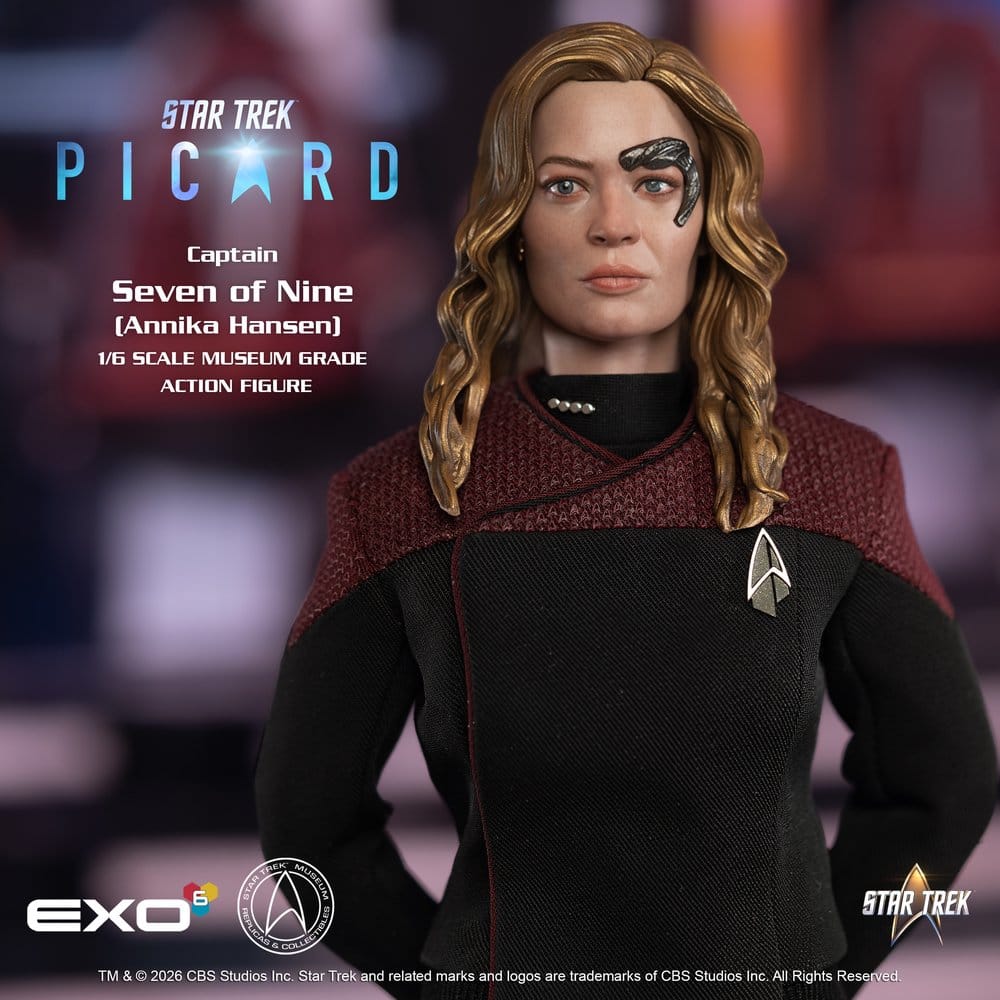 Star Trek: Picard Actionfigur 1/6 Captain Seven of Nine 29 cm - Preorder - ETA: 25.02.2027