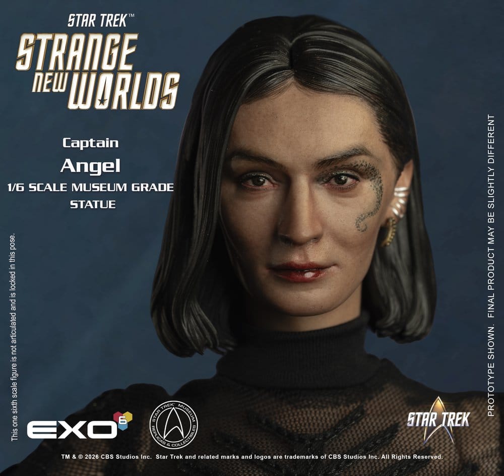Star Trek: Strange New Worlds Mixed Media Figur 1/6 Captain Angel 28 cm - Preorder - ETA: 25.02.2027