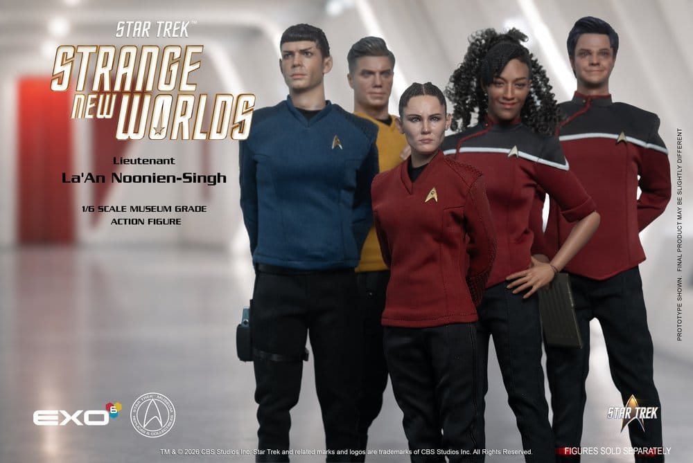 Star Trek: Strange New Worlds Actionfigur 1/6 Lt. La'An Noonien-Singh 28 cm - Preorder - ETA: 25.02.2027