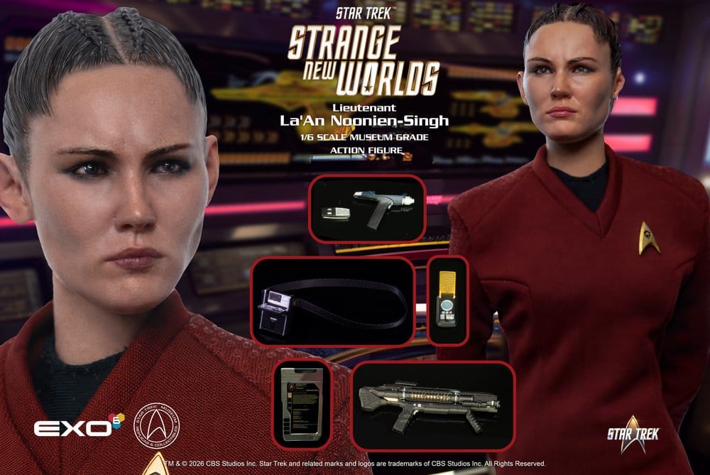 Star Trek: Strange New Worlds Actionfigur 1/6 Lt. La'An Noonien-Singh 28 cm - Preorder - ETA: 25.02.2027