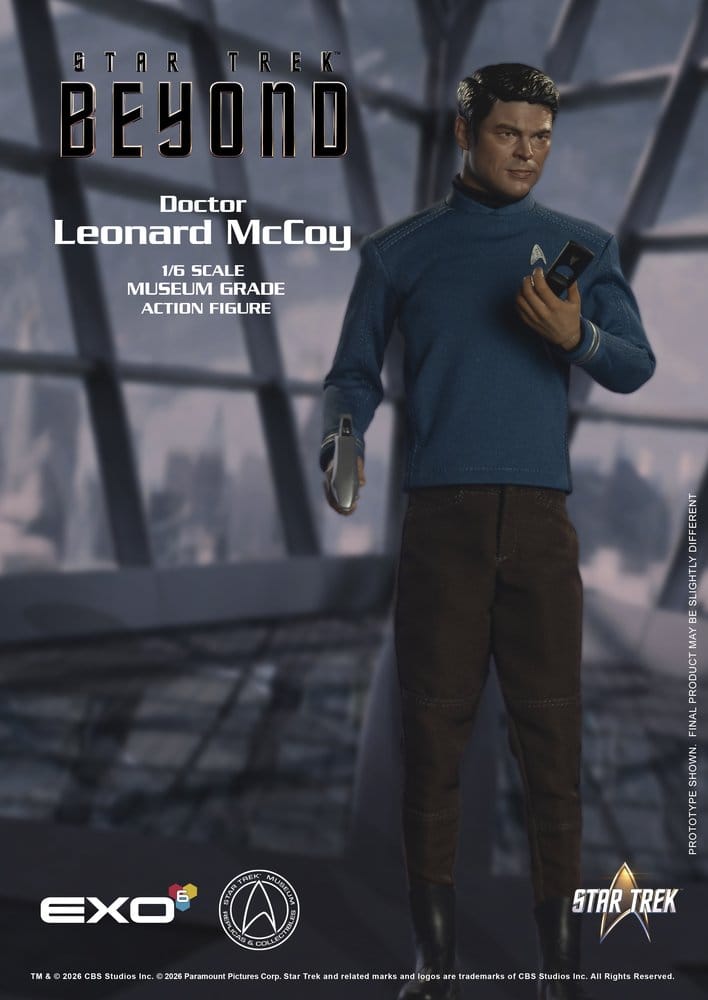 Star Trek Beyond Actionfigur 1/6 Dr. 'Bones' McCoy 30 cm - Preorder - ETA: 25.02.2027
