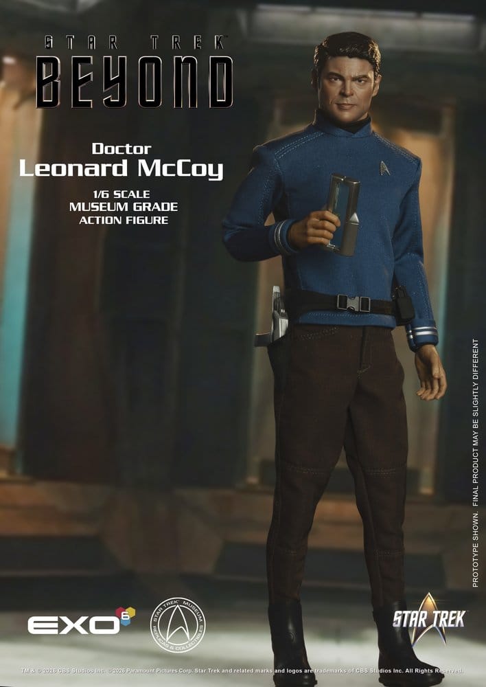Star Trek Beyond Actionfigur 1/6 Dr. 'Bones' McCoy 30 cm - Preorder - ETA: 25.02.2027