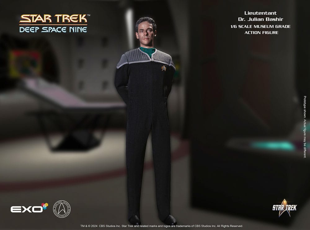 Star Trek: Deep Space Nine Actionfigur 1/6 Dr. Julian Bashir 30 cm - Versand: 5-7 Tage nach Bestellung