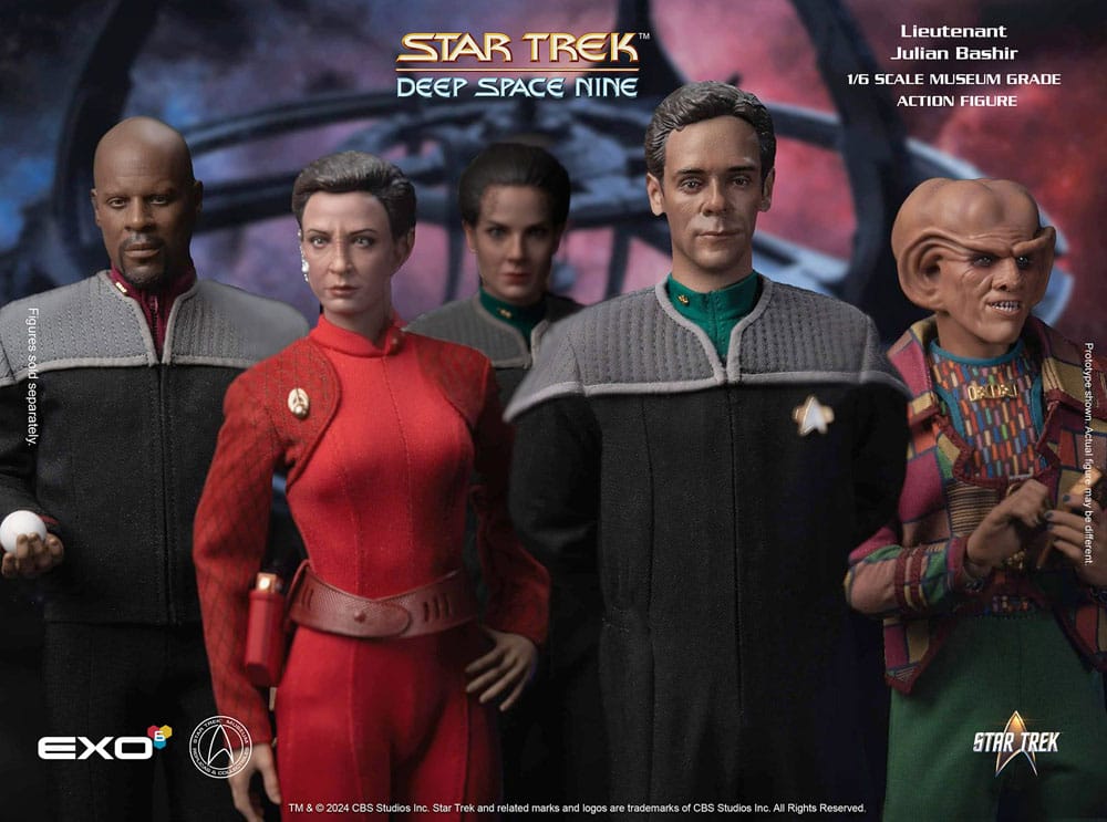 Star Trek: Deep Space Nine Actionfigur 1/6 Dr. Julian Bashir 30 cm - Versand: 5-7 Tage nach Bestellung