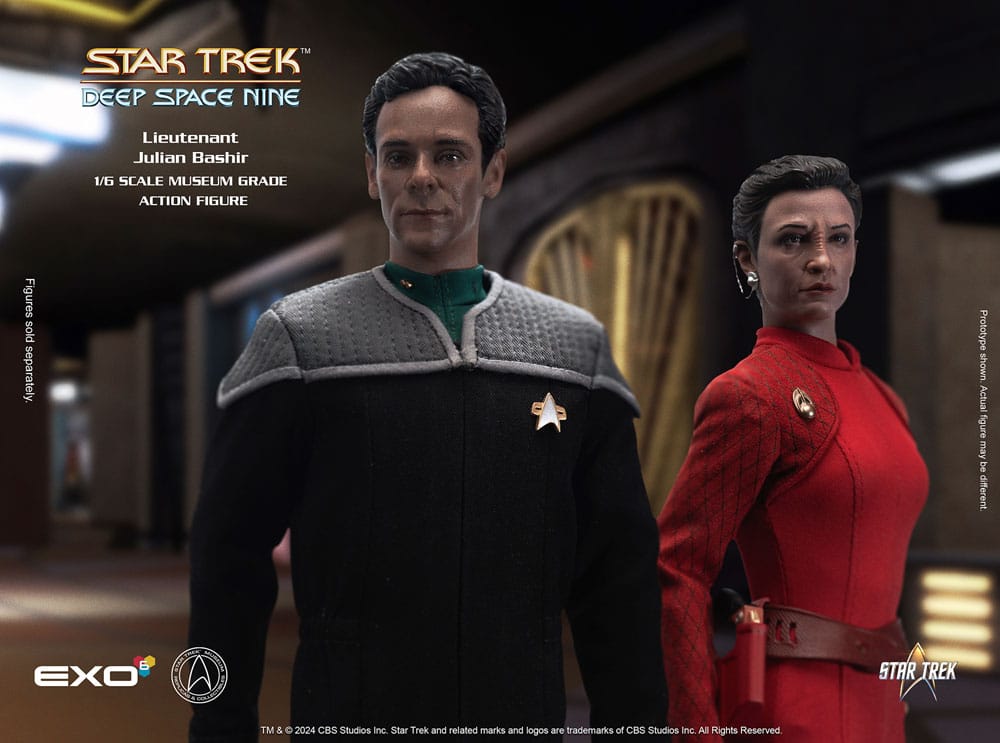 Star Trek: Deep Space Nine Actionfigur 1/6 Dr. Julian Bashir 30 cm - Versand: 5-7 Tage nach Bestellung