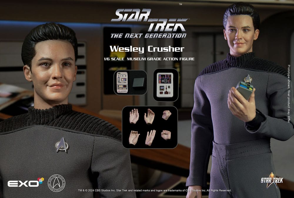 Raumschiff Enterprise - Das nächste Jahrhundert Actionfigur 1/6 Wesley Crusher 30 cm - Preorder - ETA: 30.10.2025