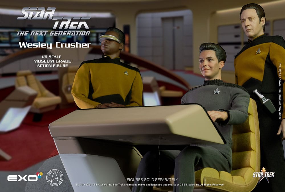Raumschiff Enterprise - Das nächste Jahrhundert Actionfigur 1/6 Wesley Crusher 30 cm - Preorder - ETA: 30.10.2025
