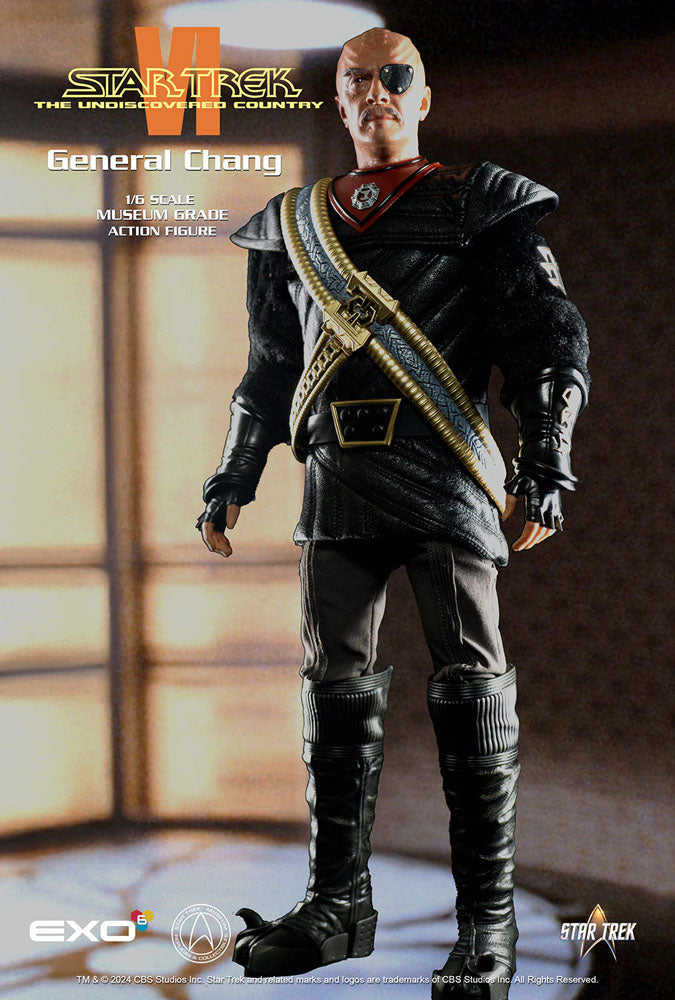 Star Trek VI: Das unentdeckte Land Actionfigur 1/6 General Chang 30 cm - Preorder - ETA: 01.12.2025