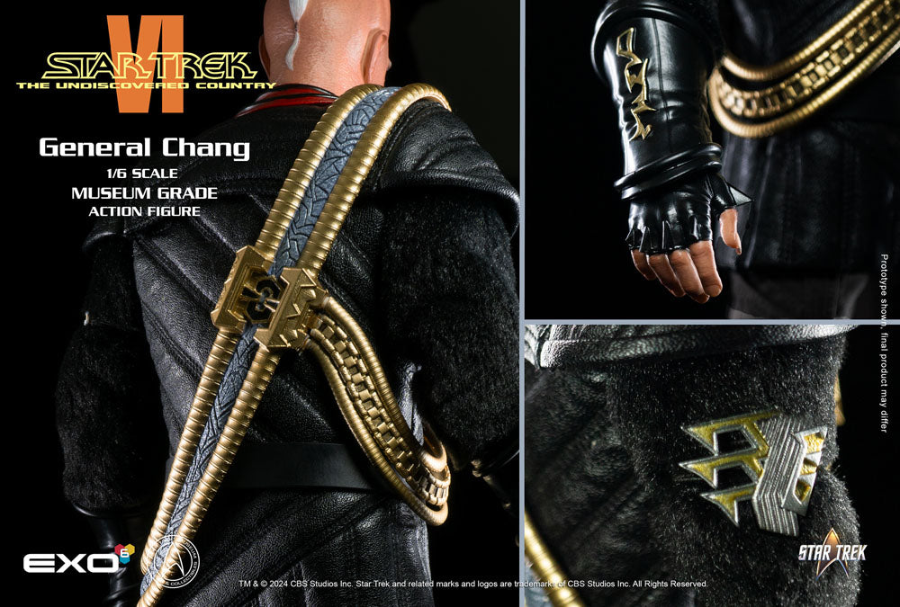 Star Trek VI: Das unentdeckte Land Actionfigur 1/6 General Chang 30 cm - Preorder - ETA: 01.12.2025