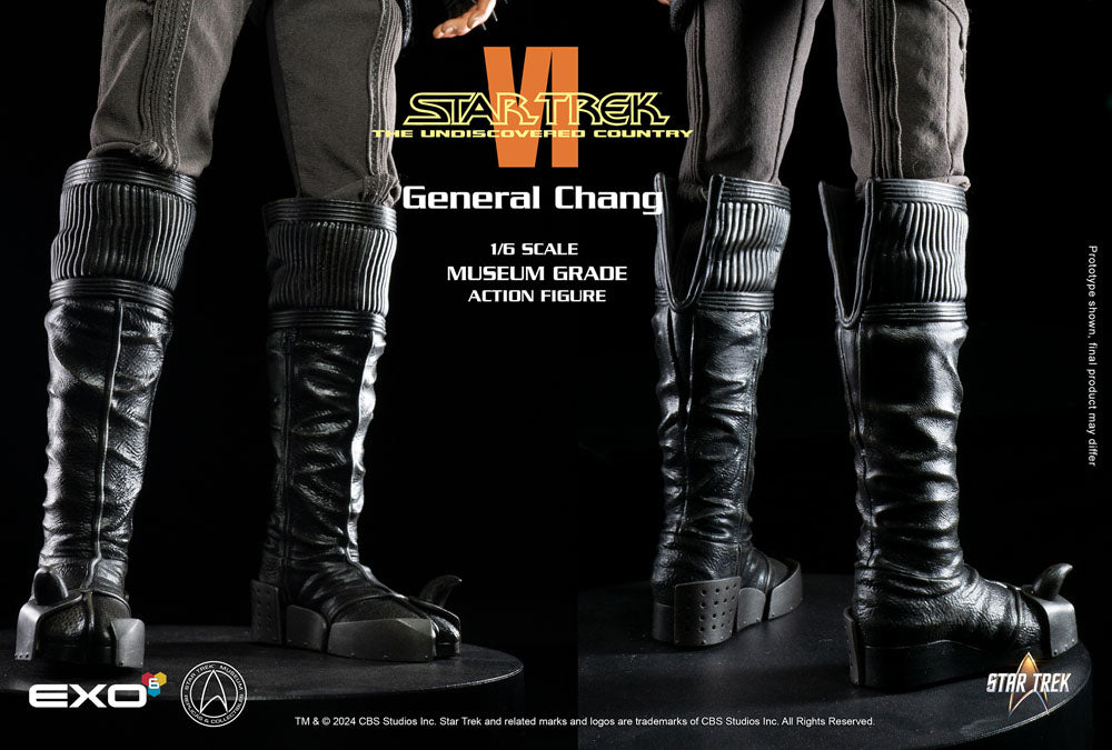 Star Trek VI: Das unentdeckte Land Actionfigur 1/6 General Chang 30 cm - Preorder - ETA: 01.12.2025