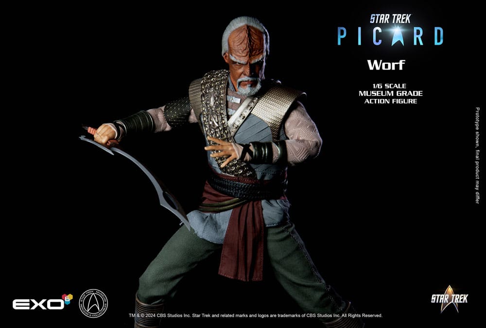 Star Trek: Picard Actionfigur 1/6 Worf 30 cm - Preorder - ETA: 25.02.2026