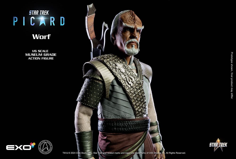 Star Trek: Picard Actionfigur 1/6 Worf 30 cm - Preorder - ETA: 25.02.2026