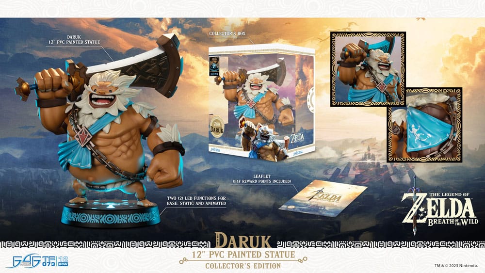 The Legend of Zelda Breath of the Wild PVC Statue Daruk Collector's Edition 30 cm - Preorder - ETA: 25.10.2026