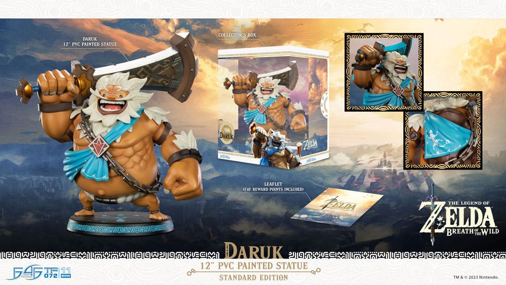 The Legend of Zelda Breath of the Wild PVC Statue Daruk Standard Edition 29 cm - Preorder - ETA: 16.09.2025