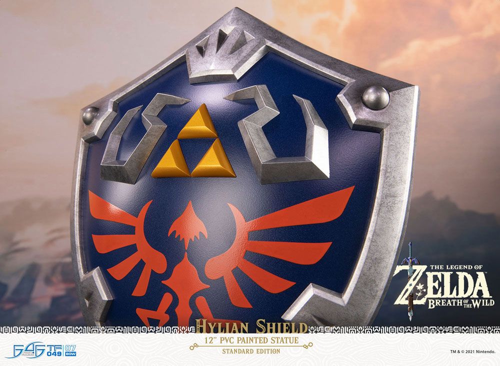 The Legend of Zelda Breath of the Wild PVC Statue Hylian Shield Standard Edition 29 cm - Preorder - ETA: 20.11.2025