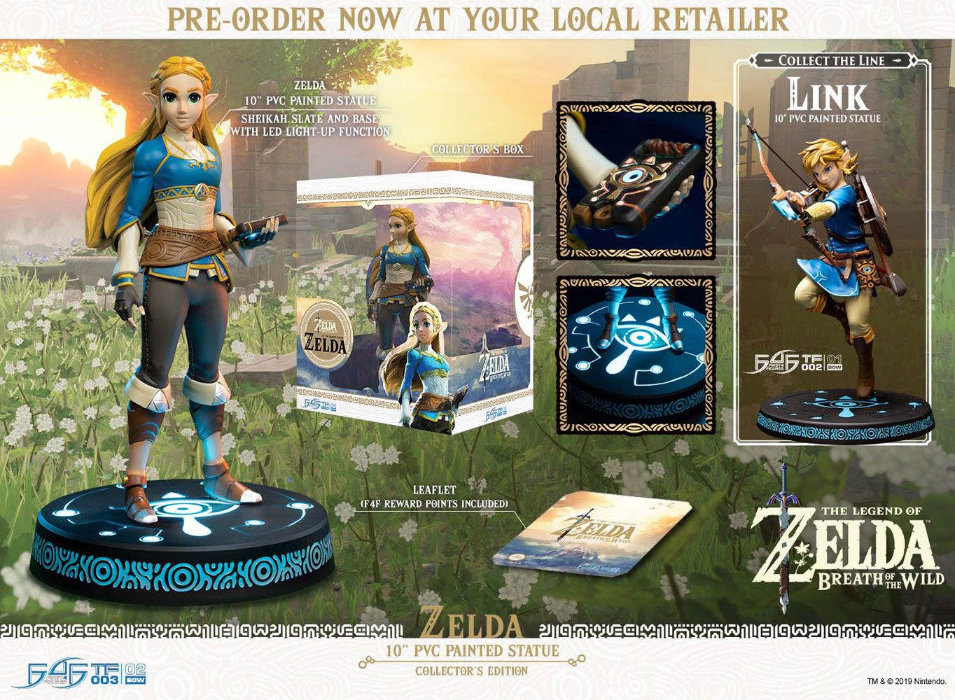 The Legend of Zelda Breath of the Wild PVC Statue Zelda Collector's Edition 25 cm - Preorder - ETA: 25.10.2026