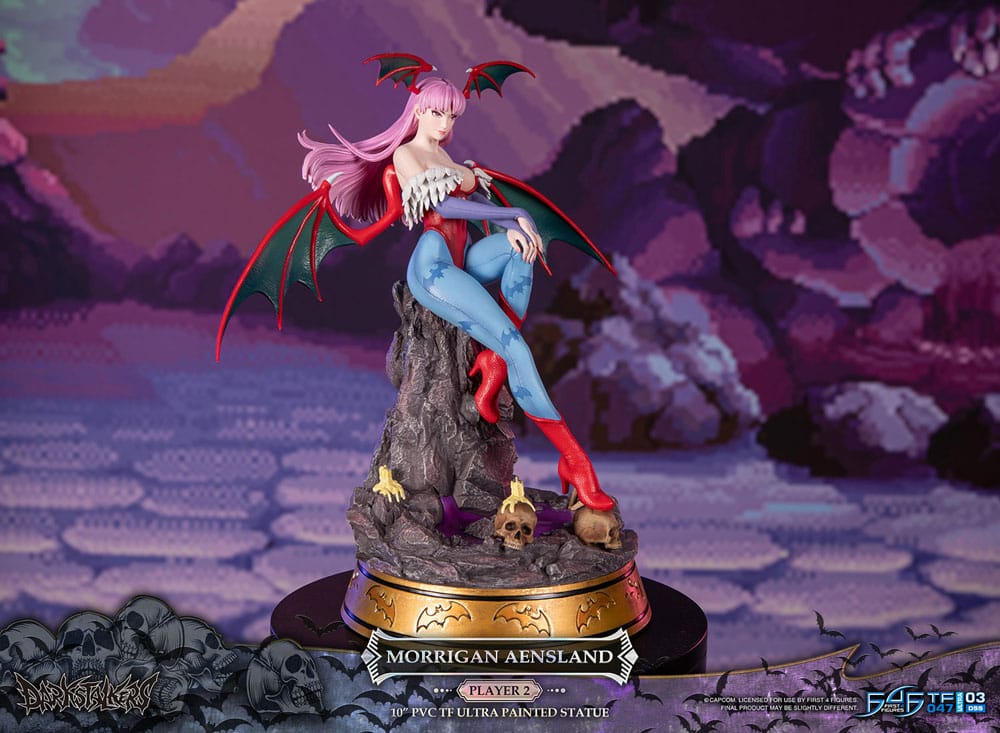 Darkstalkers PVC Statue Morrigan Aensland Player 2 Variant 25 cm - Versand: 7 Tage nach Bestellung