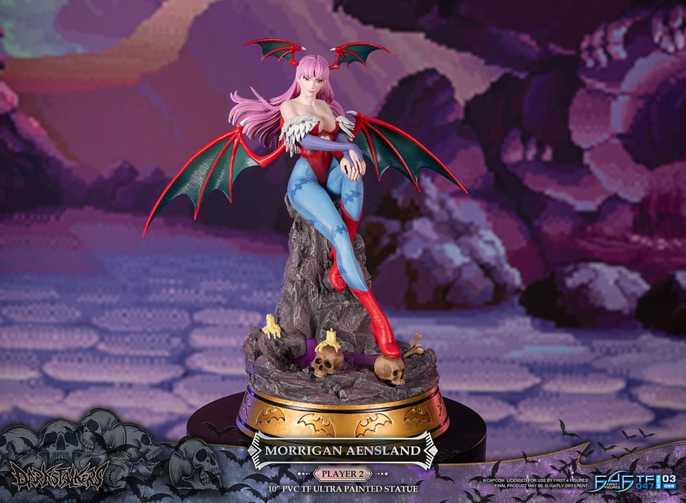 Darkstalkers PVC Statue Morrigan Aensland Player 2 Variant 25 cm - Versand: 7 Tage nach Bestellung