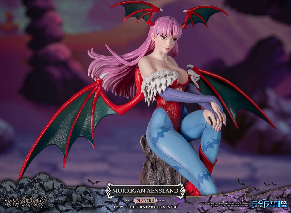 Darkstalkers PVC Statue Morrigan Aensland Player 2 Variant 25 cm - Versand: 7 Tage nach Bestellung