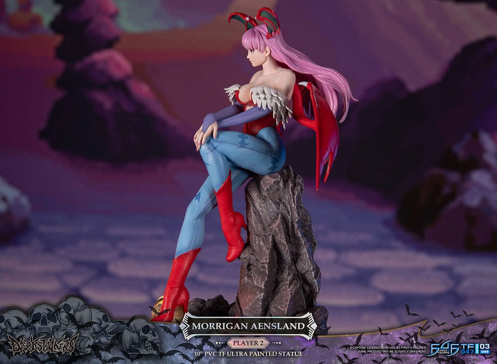 Darkstalkers PVC Statue Morrigan Aensland Player 2 Variant 25 cm - Versand: 7 Tage nach Bestellung