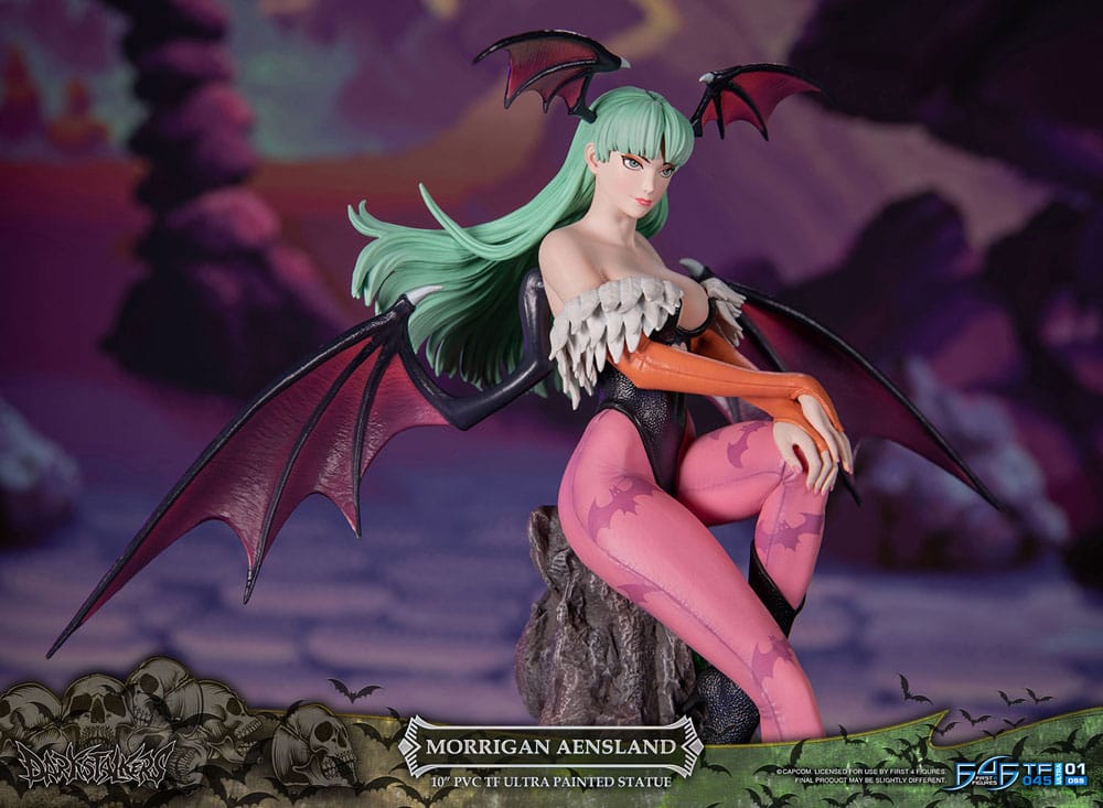 Darkstalkers PVC Statue Morrigan Aensland 25 cm - Versand: 7 Tage nach Bestellung