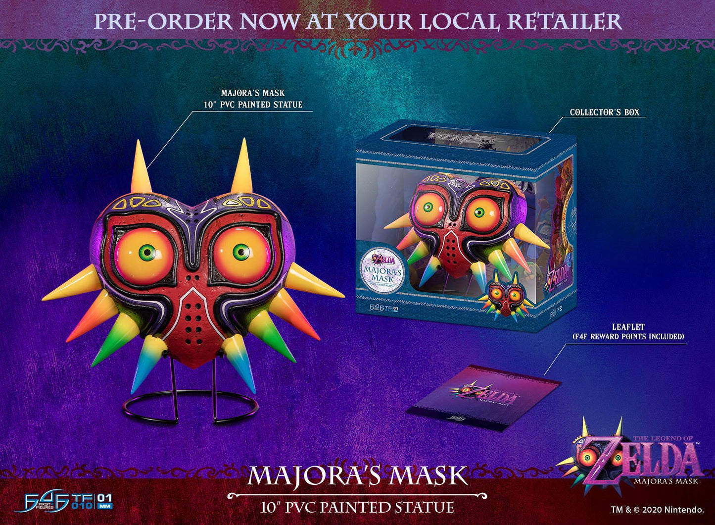 The Legend of Zelda PVC Statue Majora's Mask Standard Edition 25 cm - Preorder - ETA: 25.05.2026