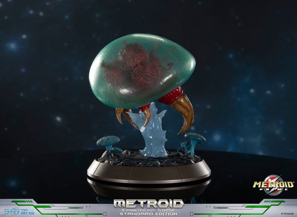 Metroid Prime PVC Figur Metroid (Standard) (Glow in the Dark) 21 cm - Preorder - ETA: 25.05.2027
