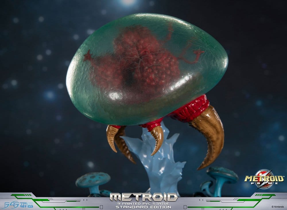 Metroid Prime PVC Figur Metroid (Standard) (Glow in the Dark) 21 cm - Preorder - ETA: 25.05.2027