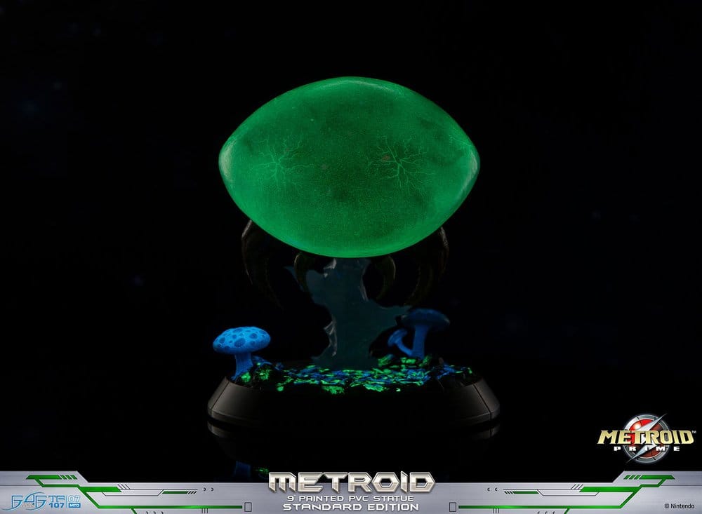 Metroid Prime PVC Figur Metroid (Standard) (Glow in the Dark) 21 cm - Preorder - ETA: 25.05.2027
