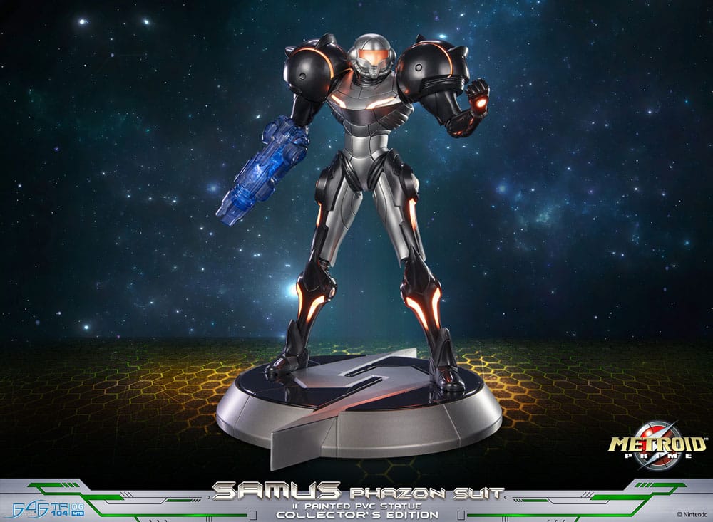 Metroid Prime PVC Statue Samus Phazon Suit Collector´s Edition 28 cm  - Versand: 7 Tage nach Bestellung