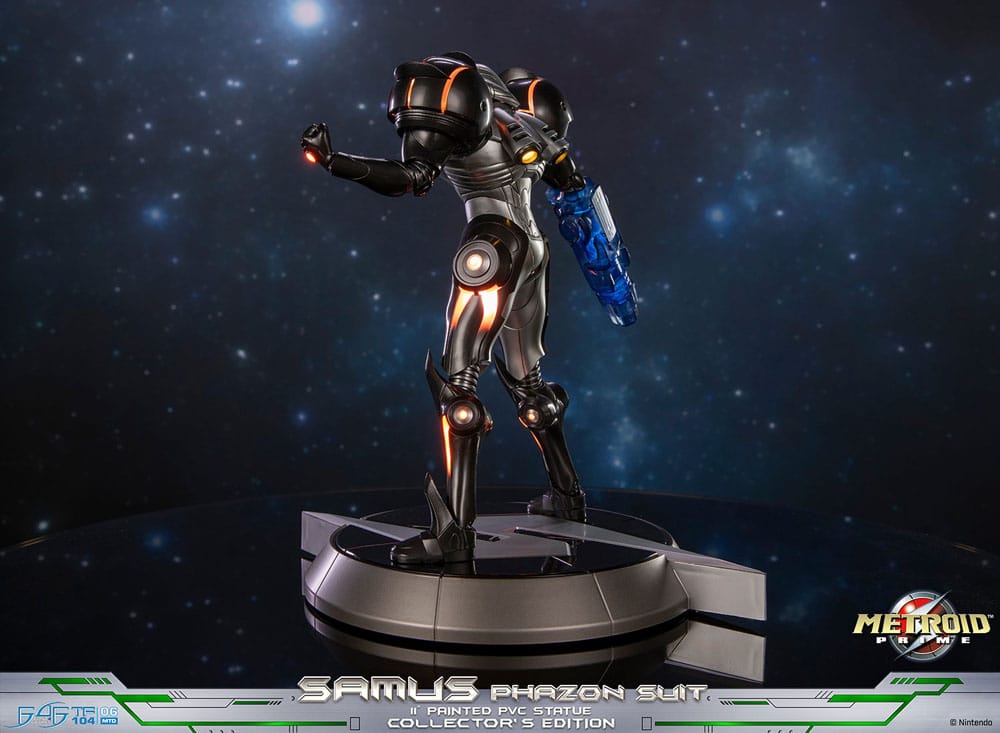 Metroid Prime PVC Statue Samus Phazon Suit Collector´s Edition 28 cm  - Versand: 7 Tage nach Bestellung
