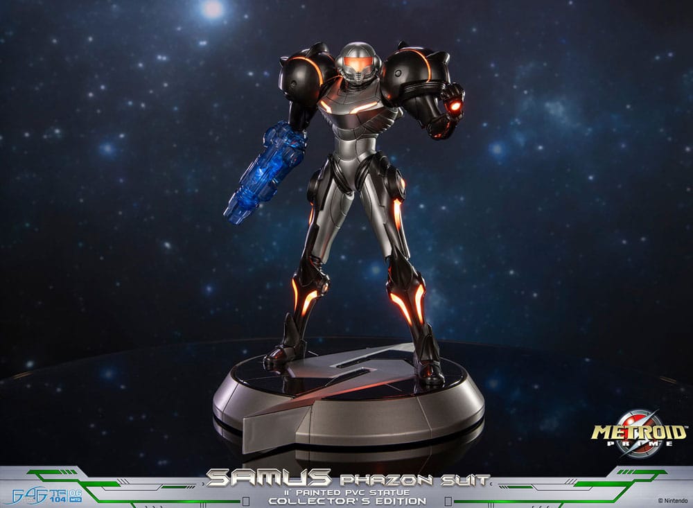 Metroid Prime PVC Statue Samus Phazon Suit Collector´s Edition 28 cm  - Versand: 7 Tage nach Bestellung