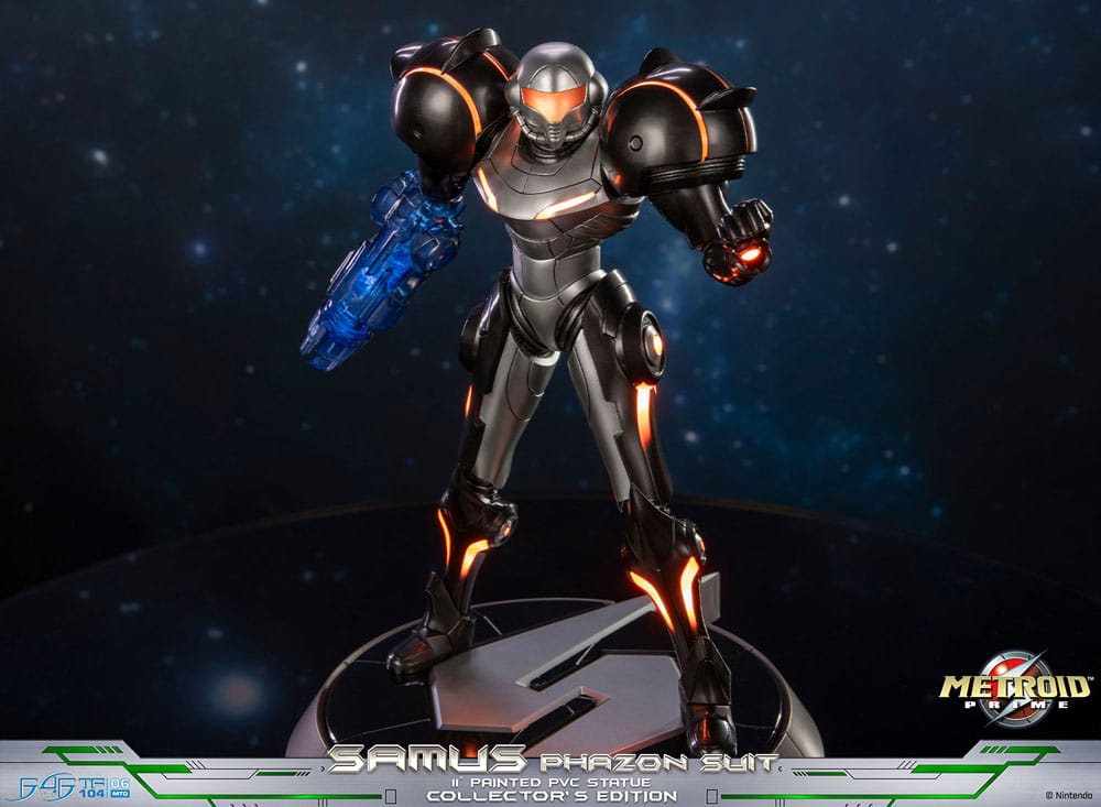 Metroid Prime PVC Statue Samus Phazon Suit Collector´s Edition 28 cm  - Versand: 7 Tage nach Bestellung