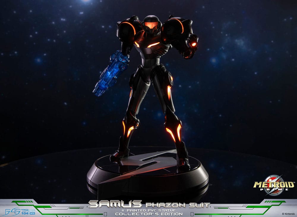 Metroid Prime PVC Statue Samus Phazon Suit Collector´s Edition 28 cm  - Versand: 7 Tage nach Bestellung