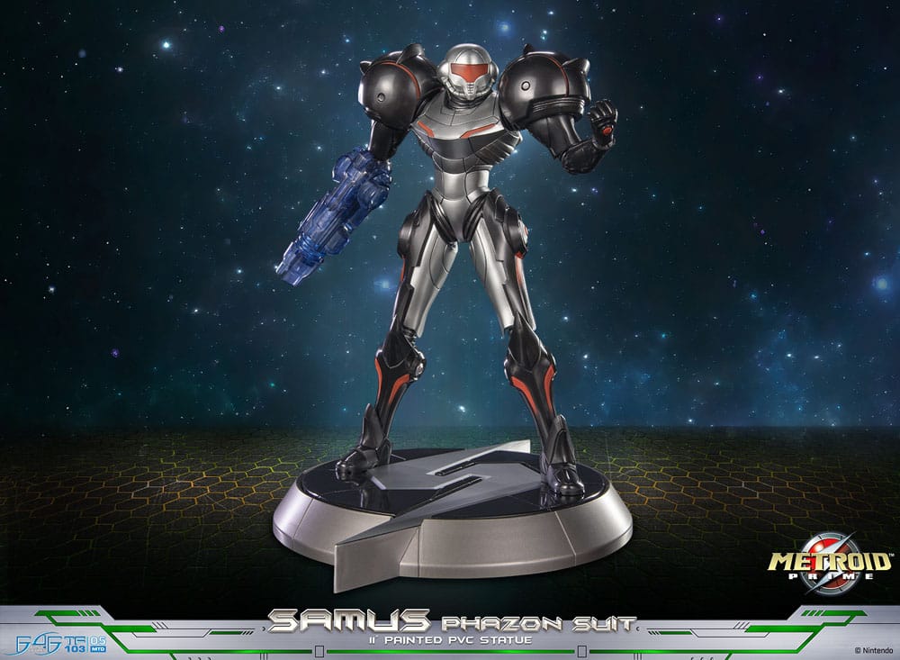 Metroid Prime PVC Statue Samus Phazon Suit Standard Edition 28 cm   - Versand: 7 Tage nach Bestellung