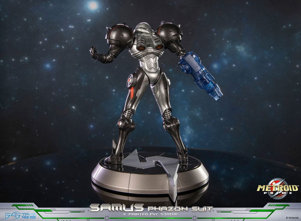 Metroid Prime PVC Statue Samus Phazon Suit Standard Edition 28 cm   - Versand: 7 Tage nach Bestellung